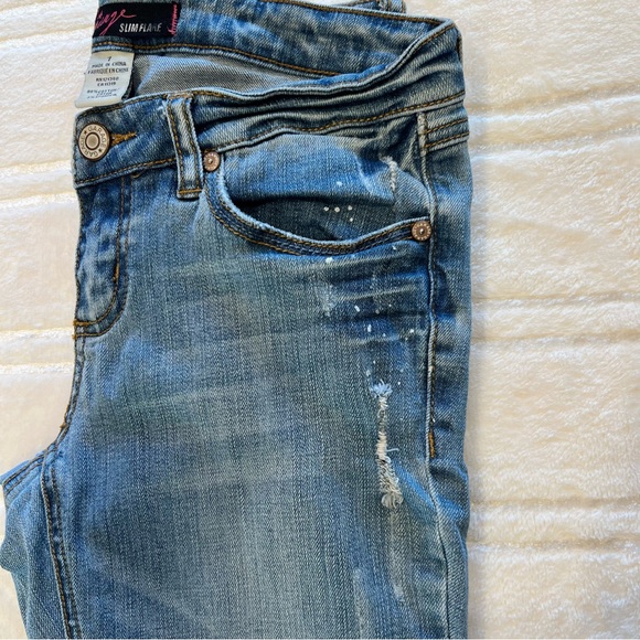 GRG light blue slim flare denim - Picture 7 of 10